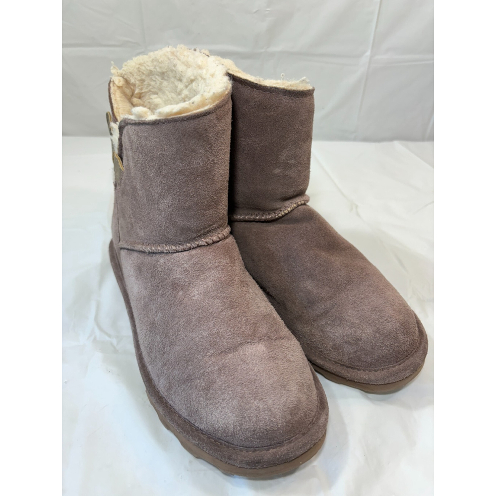 Bearpaw Margaery Suede Wool Snow Ankle Boots Size 8